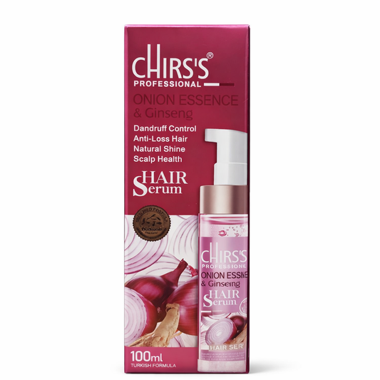 CHIRS’S Professional Onion Essence & Ginseng Hair Serum – 100 ml