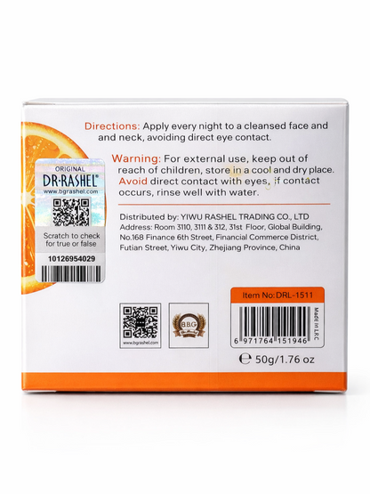 Dr. Rashel Vitamin C Brightening & Anti-Aging Night Cream (50g)