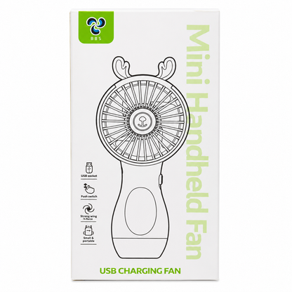 Bunny Mini USB Rechargeable Handheld Fan