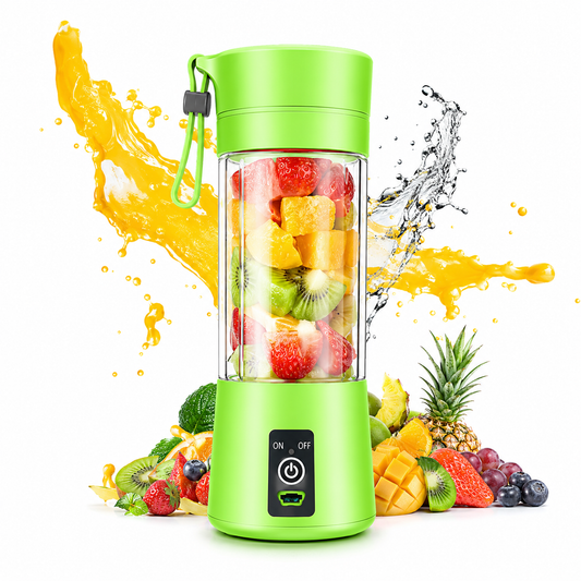 FreshBlend™ Portable USB Rechargeable Mini Blender – 450ml Personal Smoothie Maker